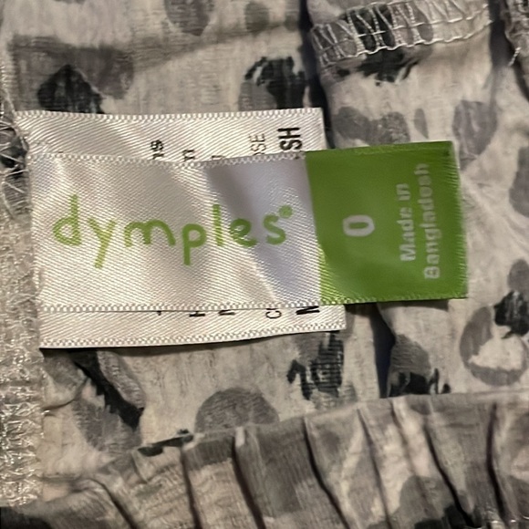 dymples Newbord Leopard Pring Leggings Size 0 - Picture 4 of 5